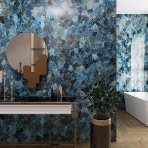 Blue Apatite Precious Stone