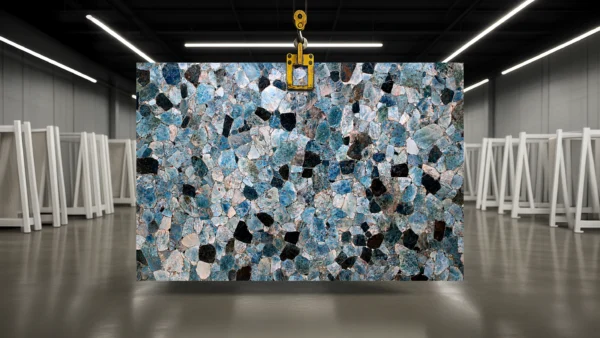 Blue Apatite surfaces