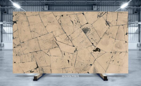 Golden Pyrite Precious Stone