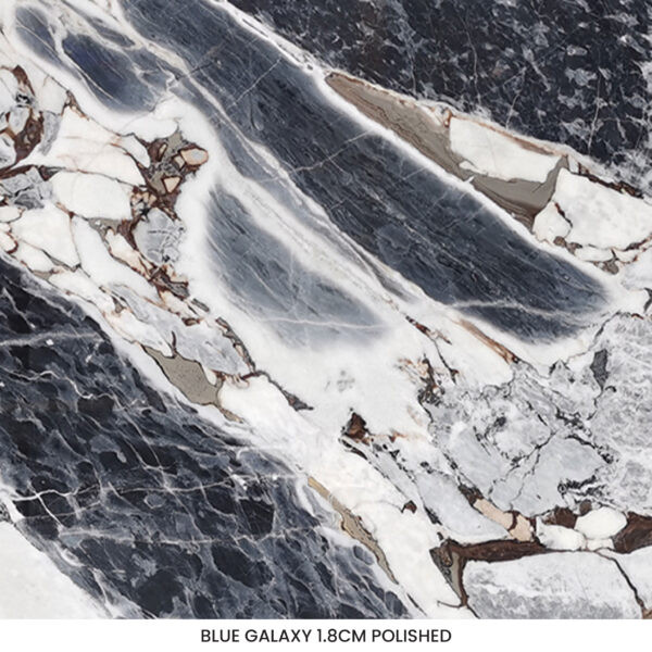 Blue Galaxy marble
