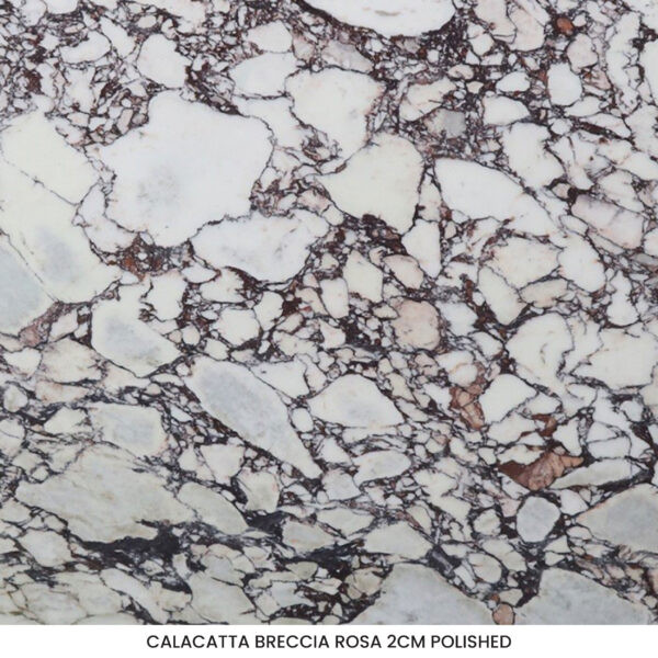 Calacatta Breccia Rosa marble