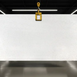 Ice White quartz slab