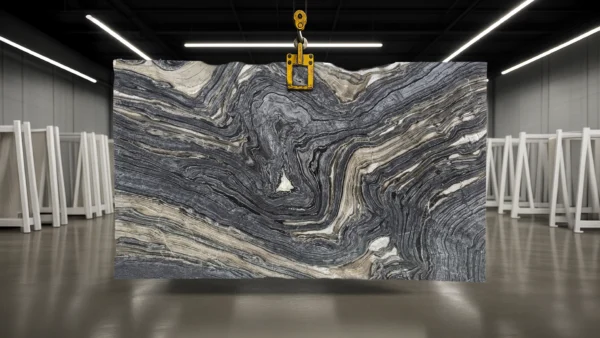 Kenya Black marble stone slab