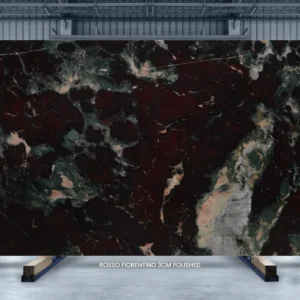 Rosso Fiorentino quartzite slab