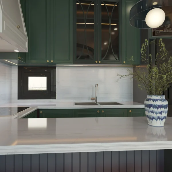 White Macaubas Vein Cut Quartzite