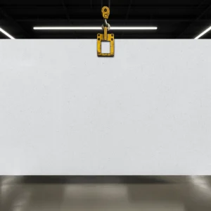 Sparkle white quartz slab