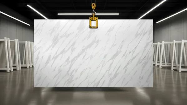 Calacatta Alpi quartz slab