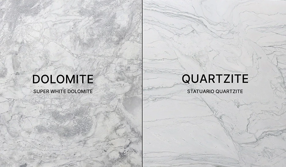 Dolomite vs Quartzite