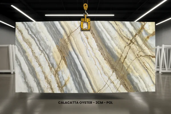 Calacatta Oyster 2cm polished marble
