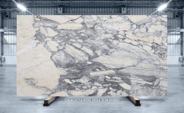 Calacatta Rose Viola Marble