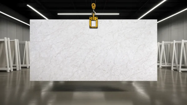 Crema Taj Quartz slab