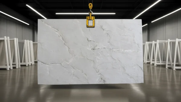 Bianco Superiore quartzite stone slab