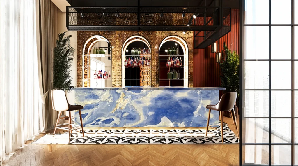 Interiors with These Onyx Colors