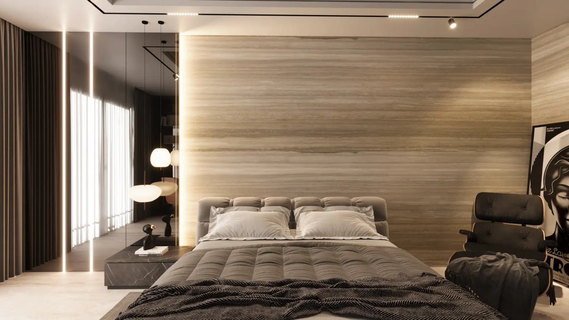 Ocean Blue Travertine