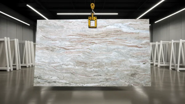 Bianco Azzuro Dolomite slab