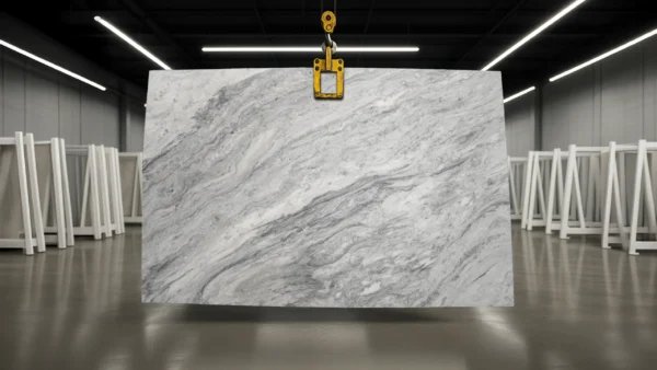 Cambrian White dolomite slab