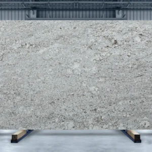 Arctic White granite slab
