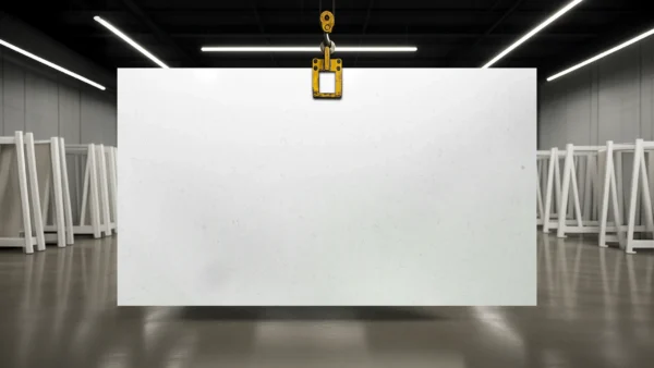 Carrara Oro Sereno quartz slab