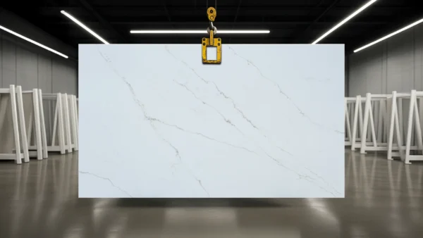 Calacatta Montana Quartz slab