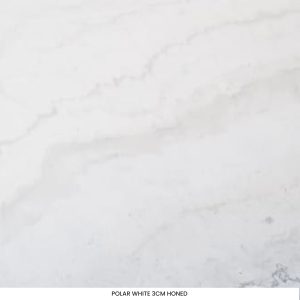 Polar White 3cm Honed