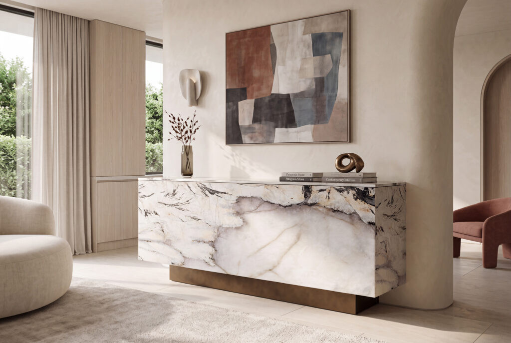 Patagonia Quartzite in Interior Design